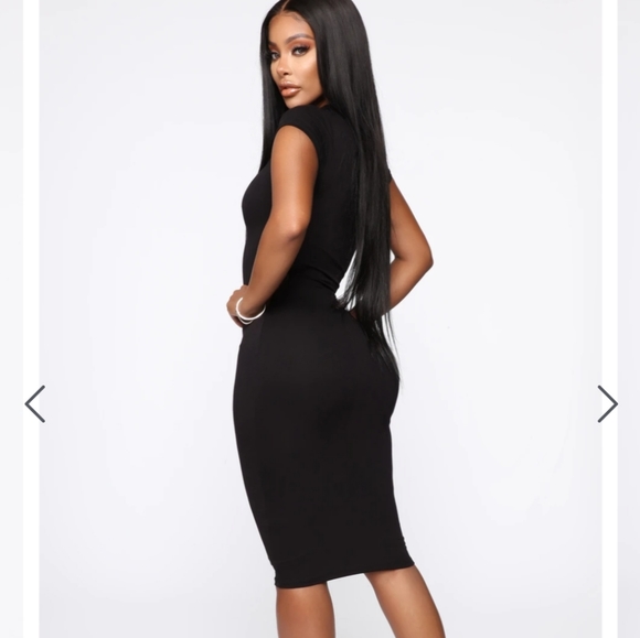 Fashion nova black jojo dress - Picture 2 of 4
